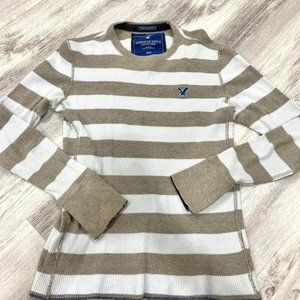 american eagle striped shirt